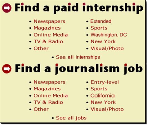 Journalism jobs, journalism internships & journalism awards