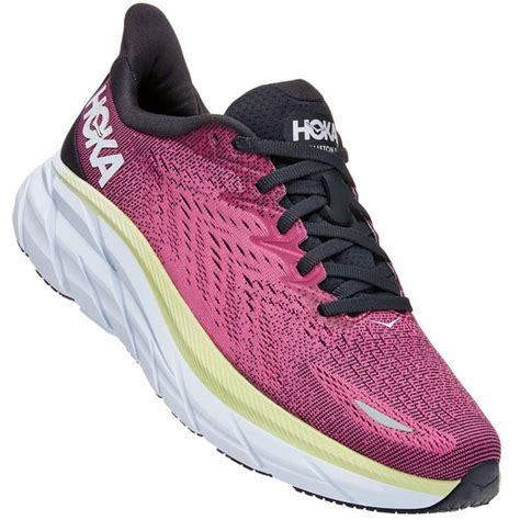 Hoka One One Women's Clifton 8 Wide Athletic Shoes - Blue | bootbay