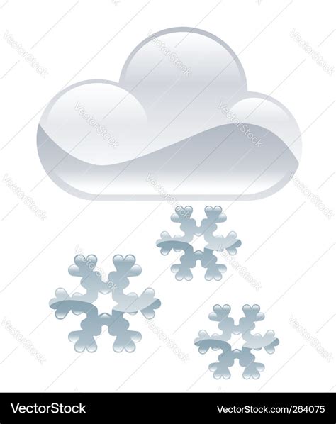 Snow illustration Royalty Free Vector Image - VectorStock