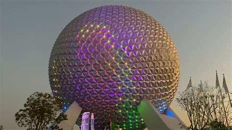 PHOTOS, VIDEO: New Spaceship Earth Spectacle of Light Show Debuts with ...