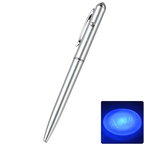 Invisible Ink Pen Revealing with Blue LED included 3 x AG3 button batteries Best Gift for ...