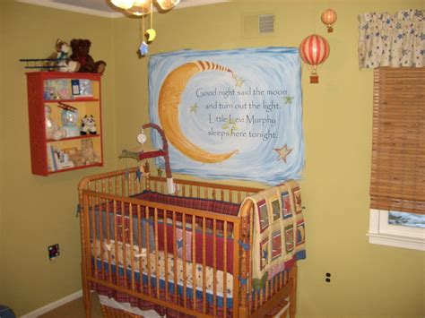 Nursery Moon Theme - Baby's Room Wall Lettering - Decorating Baby Nurseries With Lettering