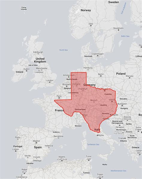 How Many Countries Is Texas Bigger Than? Germany Vs Texas Size – Best ...