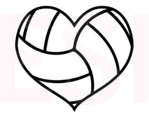 Download High Quality basketball clipart black and white heart shaped Transparent PNG Images ...