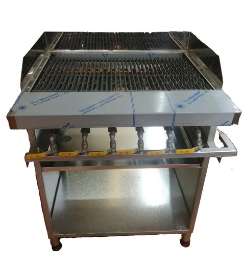 Floor Model Gas Griller 12 Burner - Catering Shop Online