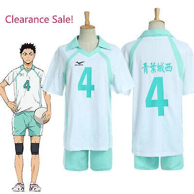 Haikyuu Aoba Johsai High School Uniform Iwaizumi Hajime Cosplay Costume ...