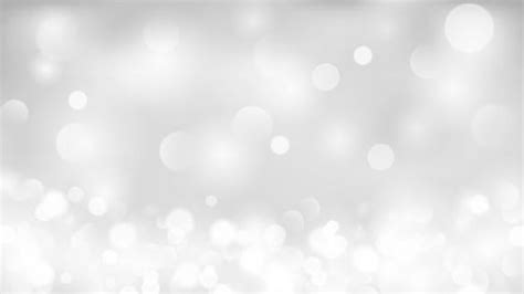 White bokeh effect background vector free download