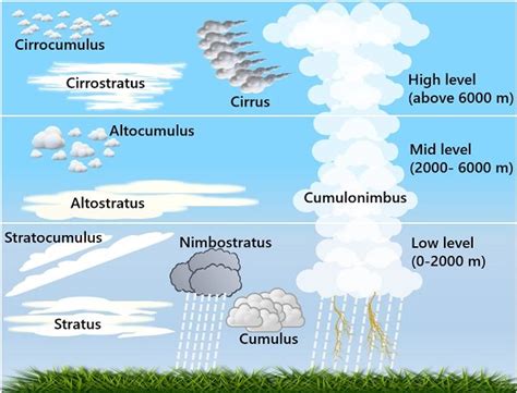 Cirrostratus Clouds Diagram