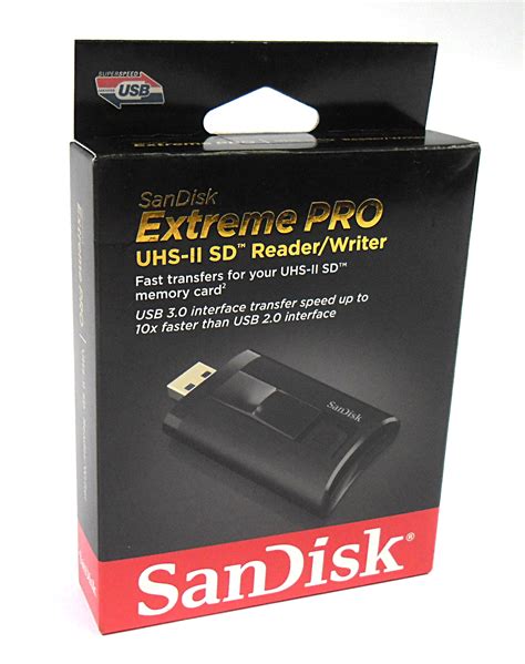 SanDisk USB 3.0 Extreme PRO UHS-II SD Card Reader/Writer SDDR-329-GFAIN | eBay