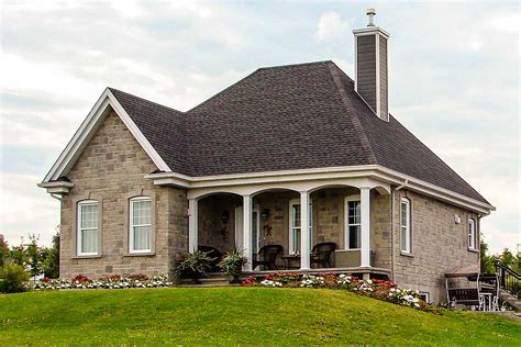 Stone Cottage with Options - 21279DR | Architectural Designs - House Plans