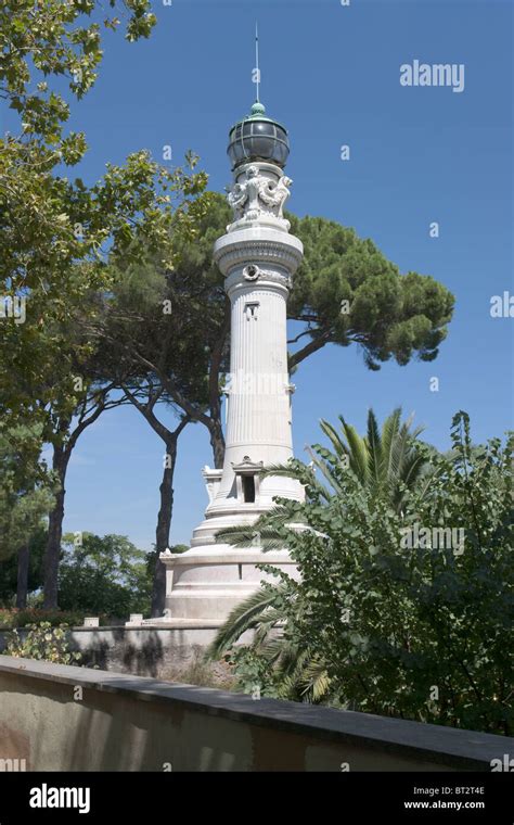 Lighthouse, Janiculum hill, Rome Stock Photo - Alamy