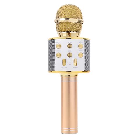 Handheld Bluetooth Wireless Karaoke Microphone Phone Player MIC Speaker Record Music KTV ...