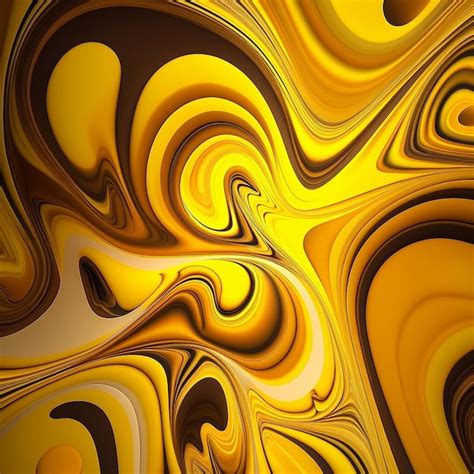 Premium Photo | Colorful yellow marble pattern abstract background image ai generated art