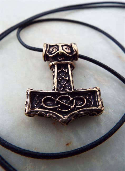 Copper Thor's Hammer Pendant