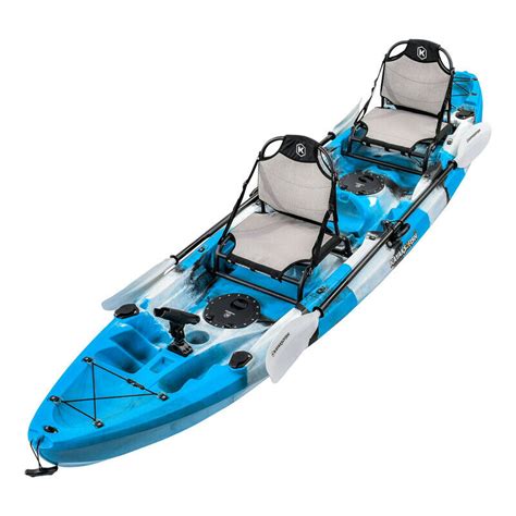 Eaglepro Double Fishing Kayak Tandem 2 Man Sit-On Seats Paddles Syd Bluelagoon for sale from ...