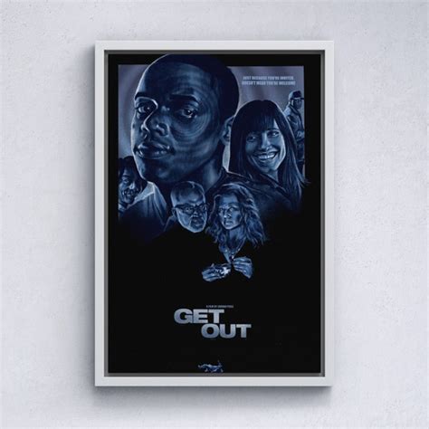 Get Out Movie Poster Canvas - Etsy