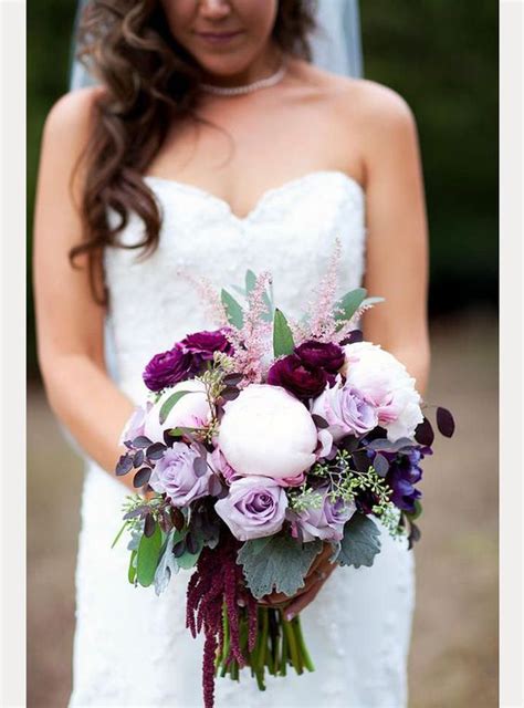 Pantone’s Color Of the Year – 20 Ultra Violet Wedding Bouquet Ideas | WeddingInclude | Wedding ...