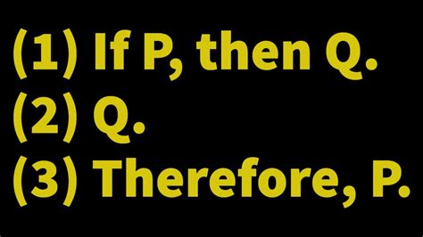 Affirming the consequent & Denying the antecedent [#3.1 How to argue ...