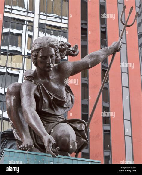 Portlandia statue, Portland, Oregon Stock Photo - Alamy