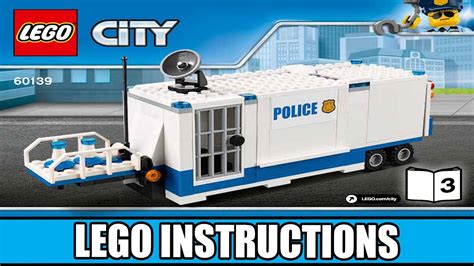 Lego Instructions | City | 60139 | Mobile Command Center (Book 3) - YouTube