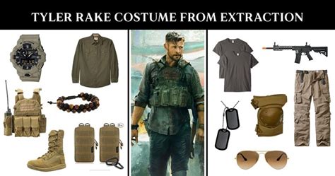 Tyler Rake Costume from Extraction - USA Jackets