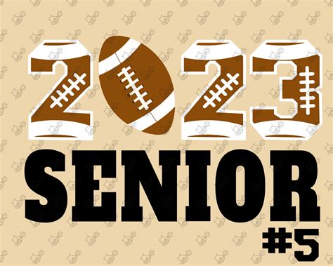 Football Shirt Football Senior PNG Senior Mom senior 2023 - Etsy