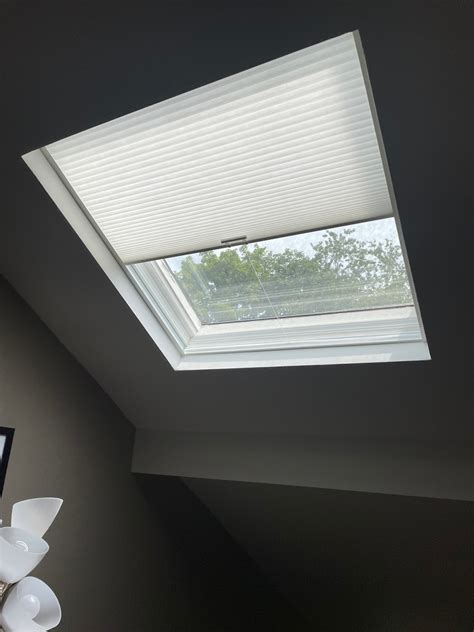 Hunter Douglas Cordless Skylight Cellular Shades Project in Pompton ...