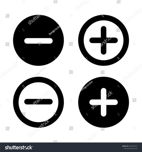 53,143 Negative Positive Icon Images, Stock Photos & Vectors | Shutterstock