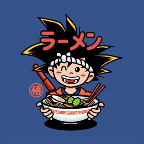 Cute Goku Ramen - Ramen Clothing - Body Niemowlęce | TeePublic PL