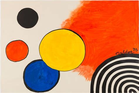 Alexander Calder: Gouaches, Davies Street, London, June 10–August 29, 2014 | Gagosian