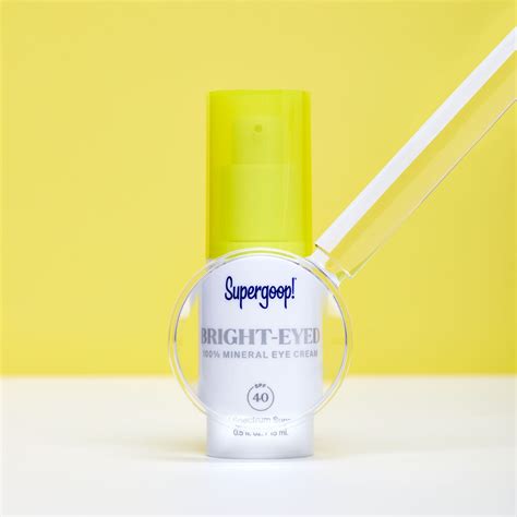 Introducing Bright-Eyed 100% Mineral Eye Cream SPF 40 | Eye cream, Eye cream with spf, Bright eye