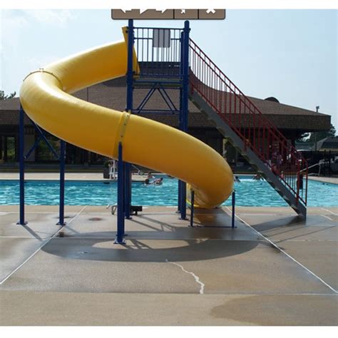 Water Play Park Fiberglass Water Tube Slide For Pool - China Shanghai ...