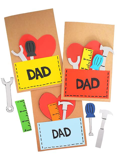 Father’s Day Handyman Card - Our Kid Things