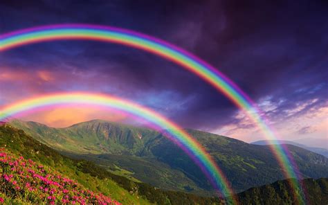 bellissimi sfondo immagini arcobaleno