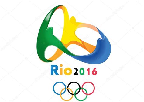International Olympic Games Rio 2016 logo Flag Banner - vector — Stock Vector © said.messolhi ...