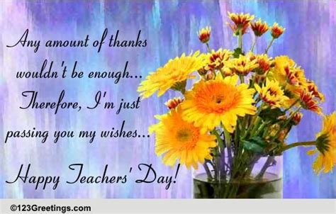 Teachers' Day (India) Cards, Free Teachers' Day (India) Wishes | 123 ...