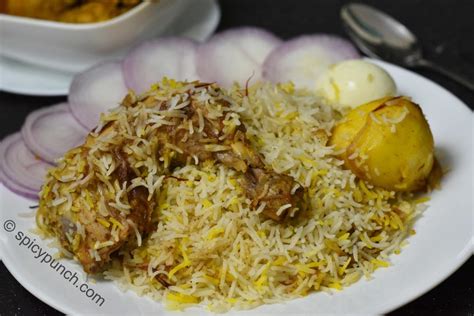 Kolkata special chicken biryani - a Bengali style biryani recipe