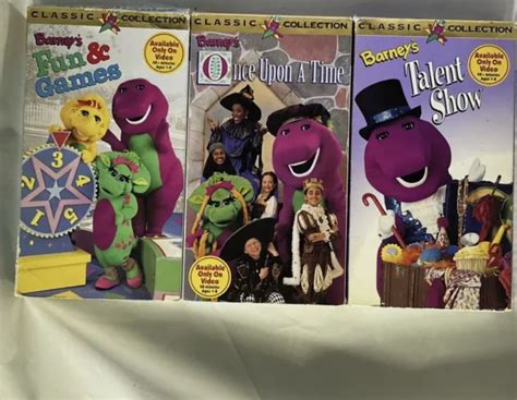 BARNEY VHS LOT Of 10 £18.85 - PicClick UK