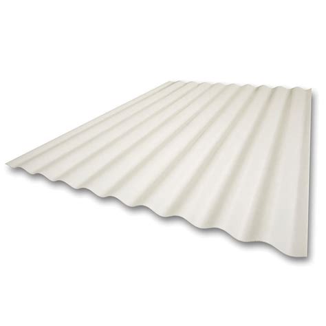 Sequentia 2.166-ft x 12-ft Corrugated Polycarbonate Plastic Roof Panel at Lowes.com