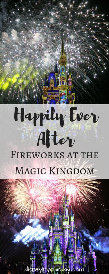 Happily Ever After fireworks - Disney in your Day