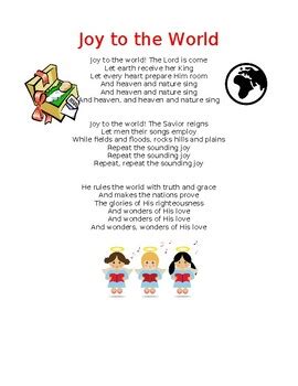 Joy to the World lyrics by Hart Adventures on TPT | TPT