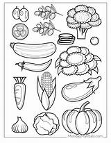 38 Vegetable Coloring Pages Free PDF Printables sketch template