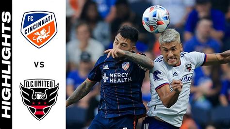 HIGHLIGHTS: FC Cincinnati vs. D.C. United | July 31, 2021 - YouTube