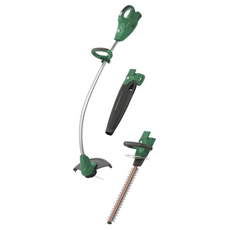 Weed Eater 20-Volt Cordless Multi-Tool String Trimmer, Hedge Trimmer and Leaf Blower, BT301i ...