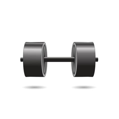 Dumbbell, Dumbbell icon vector, Dumbbell vector design illustration, Dumbbell logo design ...