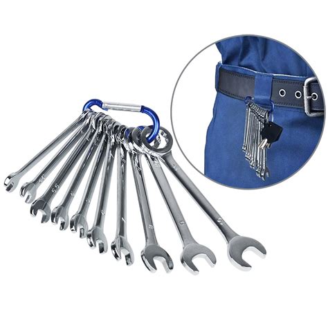 10Pcs Mini Combination Wrench Set 4-11mm Metric Small Engineer Spanner ...