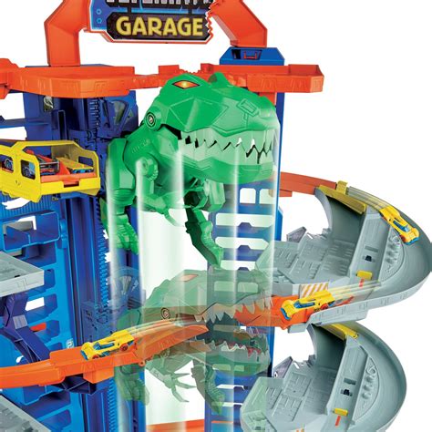 Mua Hot Wheels City Ultimate Garage Track Set with 2 Toy Cars, Garage Playset Features Multi ...