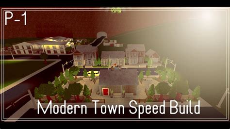 Roblox Bloxburg Speedbuilds City