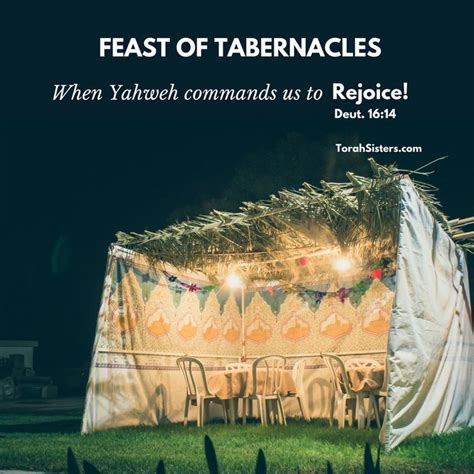 Pin by Nana Catharina on Appointed Times & Biblical Feasts | Feast of tabernacles, Sukkot ...