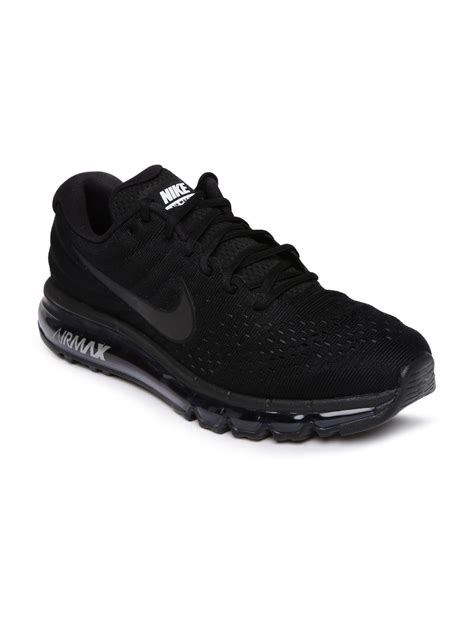 Buy Nike Men Black Air Max 2017 Running Shoes - Sports Shoes for Men ...